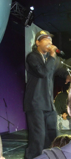 Kurtis Blow performing ''The Breaks''
