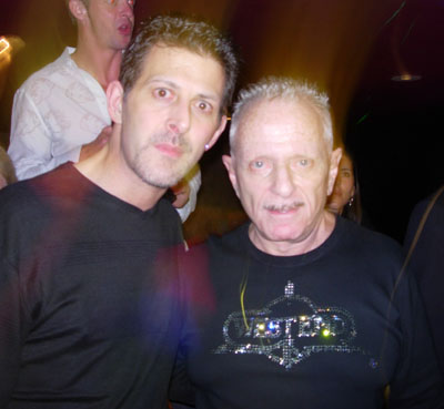 Spyder & Mel Cheren (legendary club owner of the Paradise Garage and West End Records)